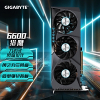 技嘉猎鹰GIGABYTE AMD Radeon RX 6600 EAG...