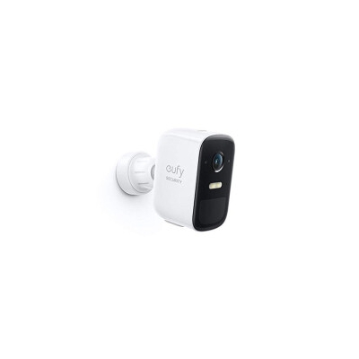 Eufy eufyCam 2C Pro 无线家庭安全附加摄像头 IP67防风雨 夜视180天电池寿命 白色